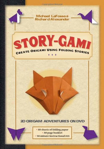 Story-Gami Kit Create Origami Using Folding Stories: Kit with Origami Book, 18 Fun Projects, 80 High-Quality Origami Papers and Instructional DVD  2010 9780804841344 Front Cover