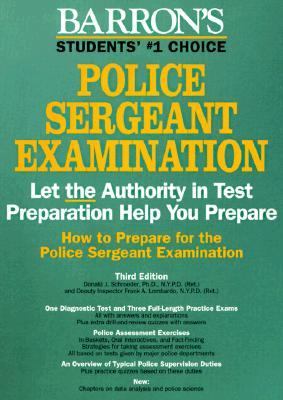 How to Prepare for the Police Sergeant Exam 3rd 9780812097344 Front Cover