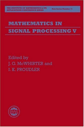 Mathematics of Signal Processing V   2002 9780198507345 Front Cover