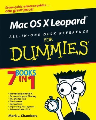 Mac OS X Leopard All-in-One Desk Reference for Dummies   2007 9780470054345 Front Cover