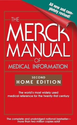 Merck Manual of Medical Information Second Home Edition 2nd 2003 (Revised) 9780743477345 Front Cover