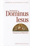 Declaration Dominus Iesus Congregation for the Doctrine of the Faith  2011 9781601372345 Front Cover