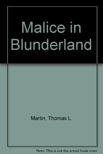 Malice in Blunderland N/A 9780070406346 Front Cover