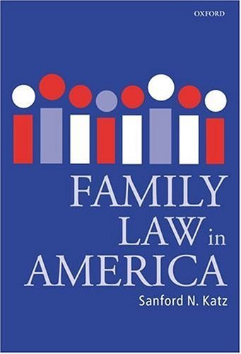 Family Law in America   2003 9780199264346 Front Cover