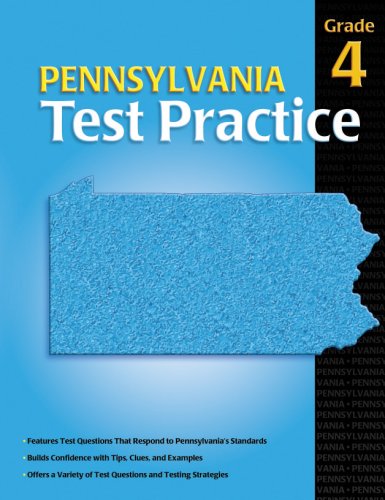 Pennsylvania Test Practice, Grade 4   2006 9780769645346 Front Cover