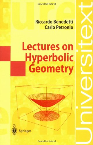 Lectures on Hyperbolic Geometry   1992 9783540555346 Front Cover