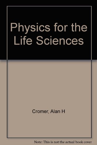 Physics for the Life Sciences 2nd 9780070144347 Front Cover