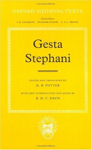 Gesta Stephani  2nd 1976 (Revised) 9780198222347 Front Cover
