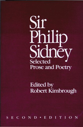 Sir Philip Sidney Selected Prose and Poetry 2nd 1983 9780299091347 Front Cover
