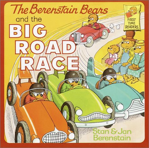 Berenstain Bears and the Big Road Race   1987 9780394891347 Front Cover