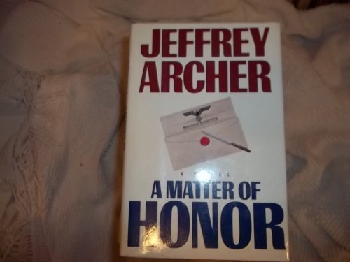 Matter of Honor  N/A 9780671624347 Front Cover