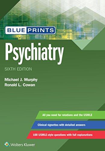 Blueprints Psychiatry  6th 2019 (Revised) 9781496381347 Front Cover