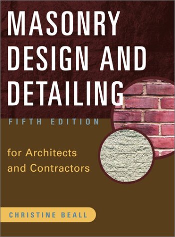 Masonry Design and Detailing  5th 2004 (Revised) 9780071377348 Front Cover