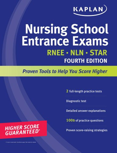 Nursing School Entrance Exams Strategies, Practice, and Review 4th (Revised) 9781419550348 Front Cover