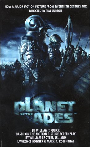 Planet of the Apes Movie Novelization   2001 (Movie Tie-In) 9780061076350 Front Cover