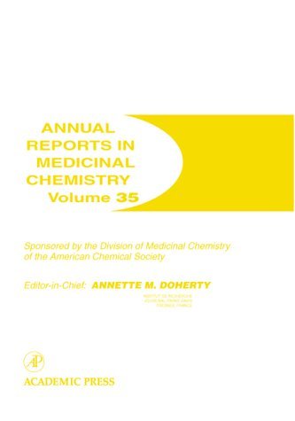 Annual Reports in Medicinal Chemistry   2000 9780120405350 Front Cover