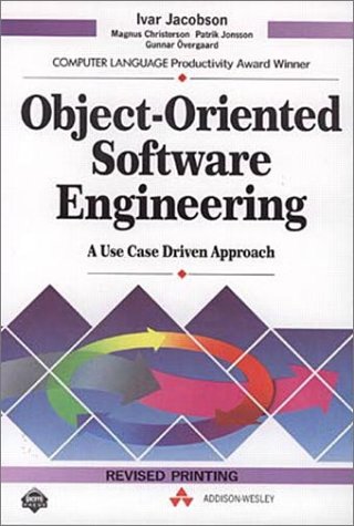 Object Oriented Software Engineering A Use Case Driven Approach  1992 9780201544350 Front Cover