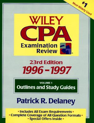 Wiley CPA Examination Review, 1996-1997  23rd 1996 9780471153351 Front Cover