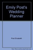 Emily Post's Wedding Planner   1982 9780060909352 Front Cover