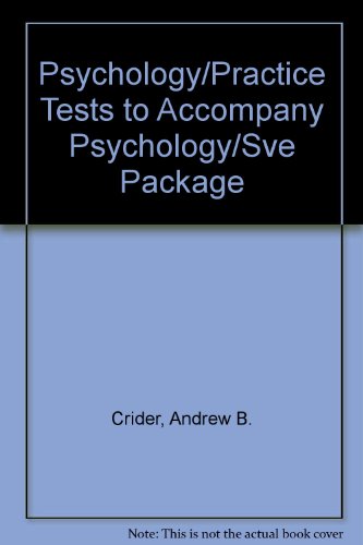Psychology and Practice  4th 1993 9780673468352 Front Cover