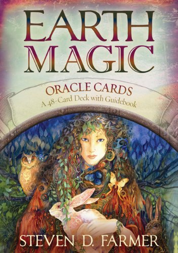 Earth Magic Oracle Cards A 48-Card Deck and Guidebook N/A 9781401925352 Front Cover