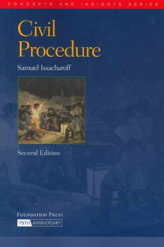 Civil Procedure  2nd 2008 (Revised) 9781599415352 Front Cover