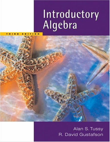 Introductory Algebra  3rd 2006 (Revised) 9780534407353 Front Cover