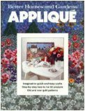 Better Homes and Gardens Applique N/A 9780696004353 Front Cover