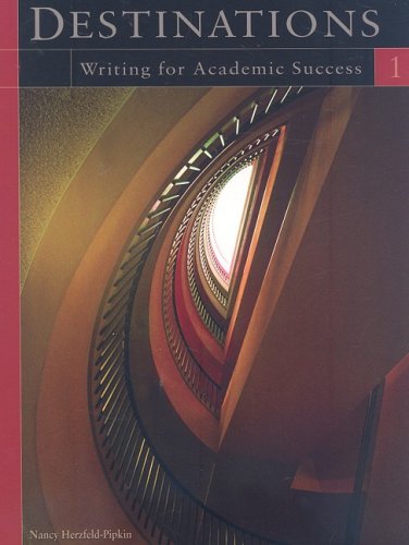 Destinations 1 Writing for Academic Success  2007 9781413019353 Front Cover