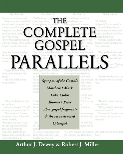 Complete Gospel Parallels   2012 9781598150353 Front Cover