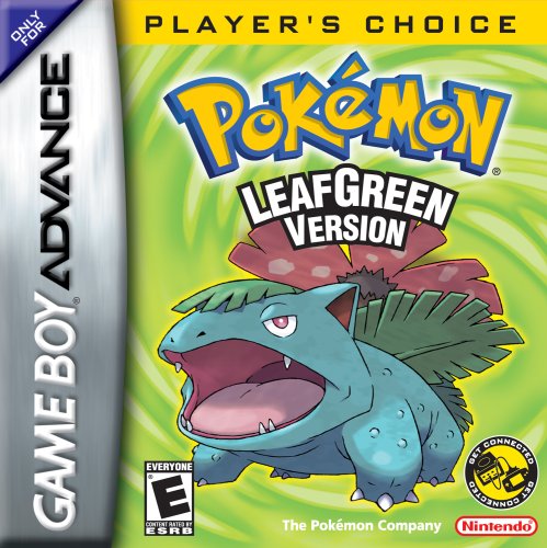 Pokemon Leaf Green Version Game Boy Advance artwork