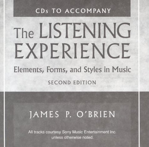 Listening Experience Elements, Forms, and Styles in Music 2nd 1995 9780028721354 Front Cover