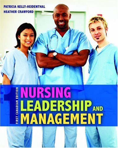 NURSING LEADERSHIP+MGMT. >CANA N/A 9780176103354 Front Cover