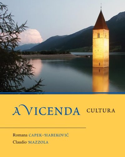 Vicenda: Cultura   2009 9780073274355 Front Cover