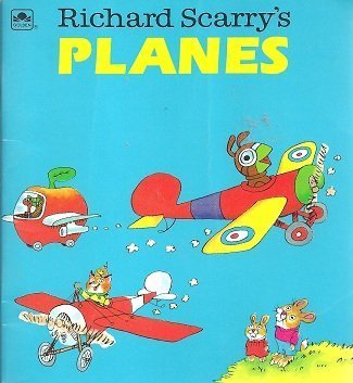 Richard Scarry Planes N/A 9780307115355 Front Cover