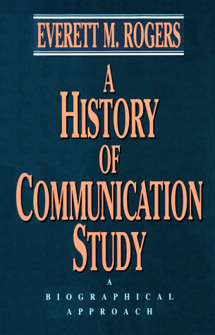 History of Communication Study  1994 9780029267356 Front Cover