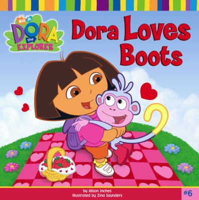 Dora Loves Boots  PrintBraille  9780613734356 Front Cover