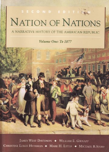 Nation of Nations A Narrative History of the American Republic 2nd 1994 9780070156357 Front Cover