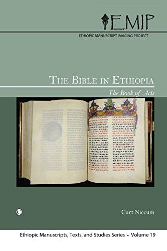 Bible in Ethiopia The Book of Acts  2014 9780227174357 Front Cover