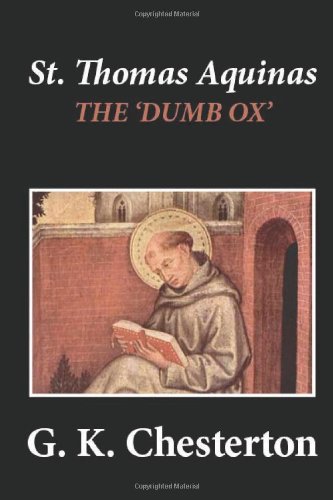 St. Thomas Aquinas: 'the Dumb Ox'  N/A 9781481274357 Front Cover