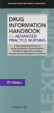 Drug Information Handbook for Advanced Practice Nursing:   2014 9781591953357 Front Cover