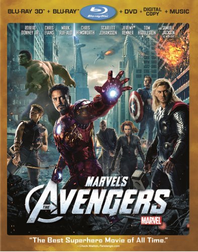 Marvel's The Avengers (Four-Disc Combo: Blu-ray 3D/Blu-ray/DVD + Digital Copy + Digital Music Download) System.Collections.Generic.List`1[System.String] artwork