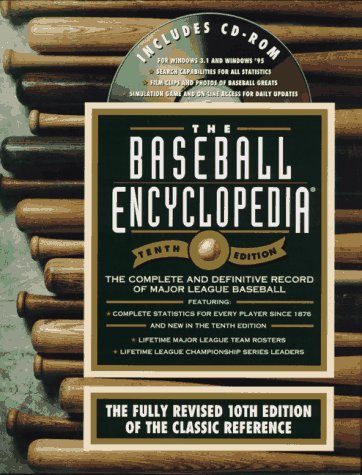 Baseball Encyclopedia : The Complete and Definitive Record of Major... 10th 9780028614359 Front Cover