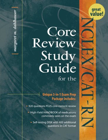 Core Review Packaage for the : NCLEX RN CAT 2nd 9780071353359 Front Cover