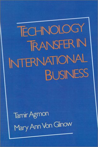 Technology Transfer in International Business   1991 9780195062359 Front Cover
