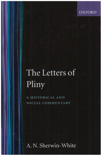Letters of Pliny A History and Social Commentary N/A 9780198144359 Front Cover