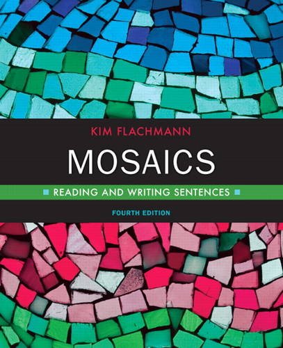 Mosaics Reading and Writing Sentences 4th 2012 9780205824359 Front Cover