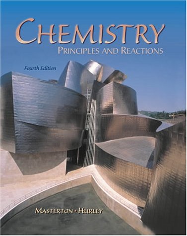 Chemistry Principles and Reactions 4th 2001 9780030260360 Front Cover