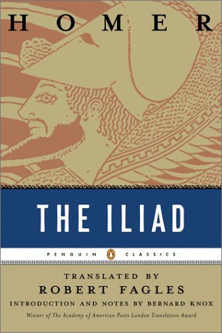 Iliad (Penguin Classics Deluxe Edition)  1990 (Deluxe) 9780140275360 Front Cover