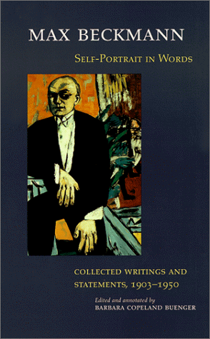 Self-Portrait in Words Collected Writings and Statements, 1903-1950  1999 9780226041360 Front Cover